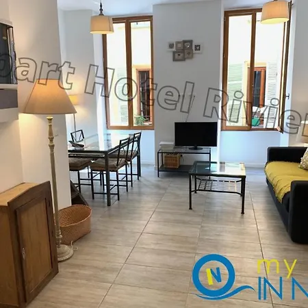 Appartamento Riviera - Barillerie 12 - Vieille 1mn - 2 Pieces Ac Nizza