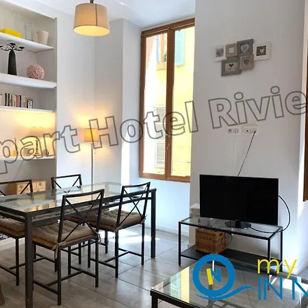 Appartamento Riviera - Barillerie 12 - Vieille 1mn - 2 Pieces Ac *