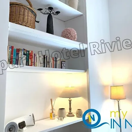 Riviera - Barillerie 12 - Vieille 1mn - 2 Pieces Ac *